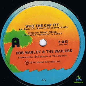 Bob Marley - Who The Cap Fit
